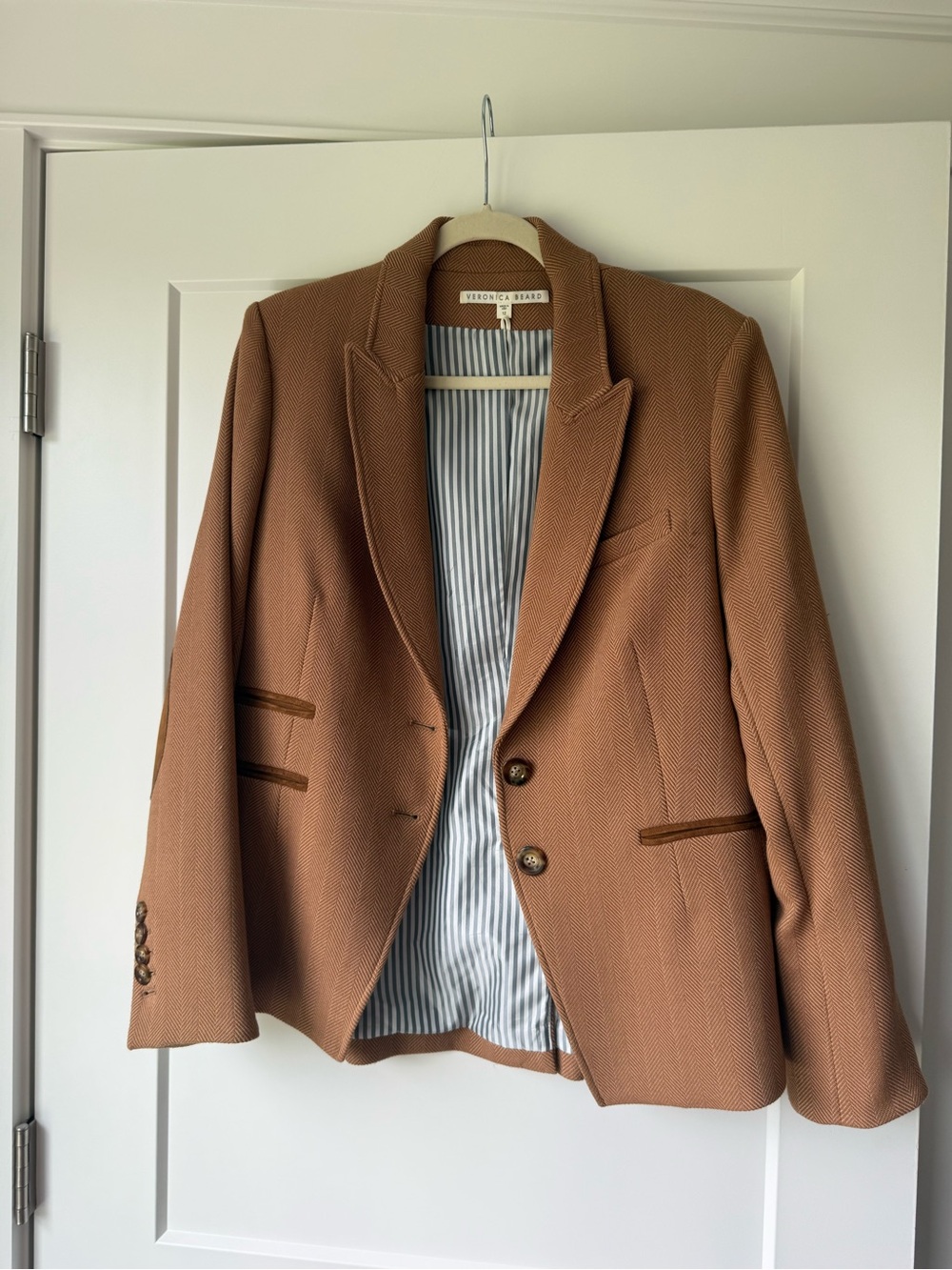 Veronica Beard Tan Brown Blazer